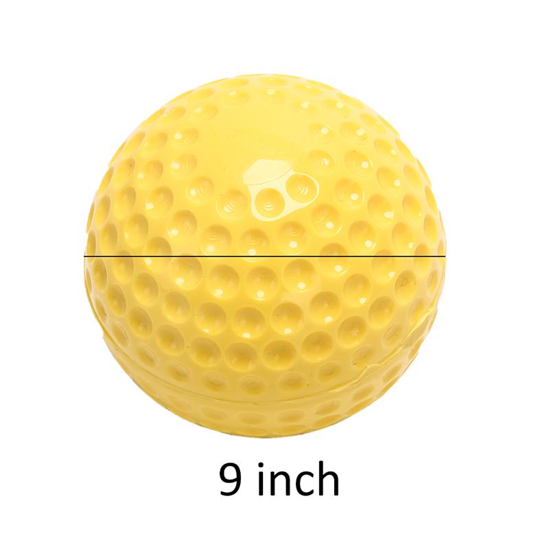 

9 Бейсбольные мячи ПУ Внутренние Мягкие Бейсбольные мячи Софтбол Тренировка Упражнения Бейсбол