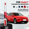 Autolakreparatiestift voor Tesla Model Y 1996-2026, zwart-wit, lakreparatiemiddel voor Tesla-velgen.