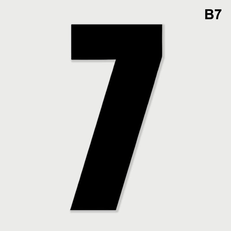 Trash Can Dustbin Number Sticker Self Adhesive Wheelie Bin Stickers Garage Decals Diy Free Combination Weatherproof