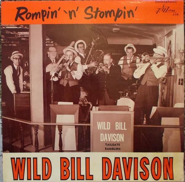 LP Record WILD BILL DAVISON - Rompin' 'N' Stompin' J14 Jazzology US Jazz Used