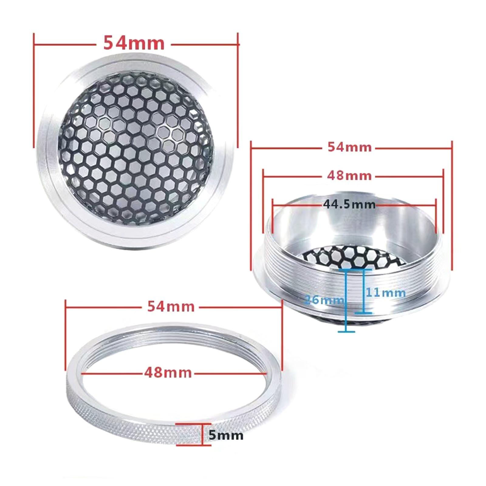 

Practical Speaker Guard Car Speaker Grill Cover for Car Audio Customization Speaker Cabinet Home Speaker Car Speaker A срібний