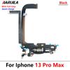 For iPhone 11 12 13 Pro Max 12 Pro USB With Micro Charging Port Charger Dock Flex Cable With IC Microphone Board Replacement
