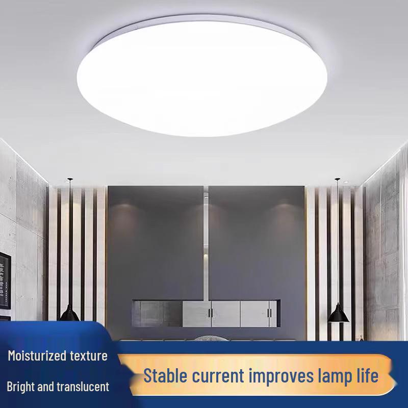 Super Bright LED Ceiling Light for Living Room, Bedroom, Kitchen, Stairway & Balcony - Simple Round Design