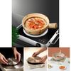 Piastra di Trasferimento Calore per Fornelli Elettrici Pad Magnetico in Rame per Compatibilità Pentole da Cucina