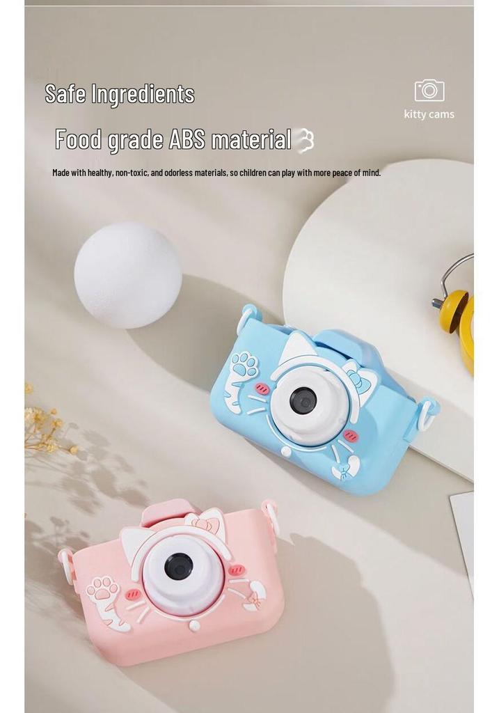 High-Pixel Children's Camera Toy for Photos and Videos - Perfect Girl's Birthday or Children's Day Gift X2-ZCM