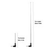FM Radio Antenna 3.5mm Retractable Aerial 4 Sections L-Shape 240mm Antenna