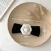 Korean Style Elegant Camellia Bow Brooch - Versatile Shirt Accessory