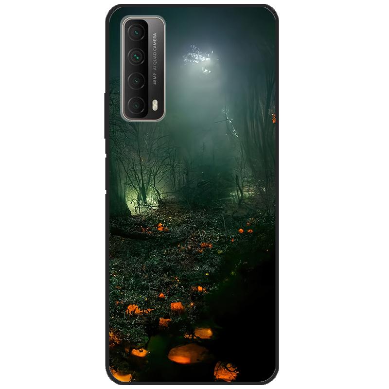 For Huawei Y7A PSmart 2021 Shockproof Cover 6.67" For Huawei P Smart 2021 Case PPA-LX2 Phone Cover Soft Silicone Back Case Coque