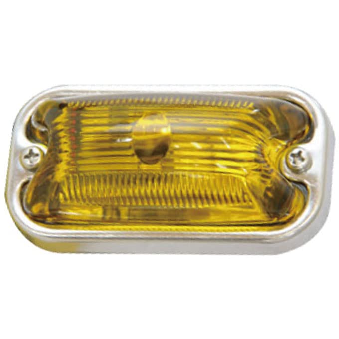 

Джет Иноуэ (СТРУМА) Грузовые принадлежности квадратный габаритный фонарь для переднего открывающегося типа с лампочкой 24 В 6 Вт желтый 633942