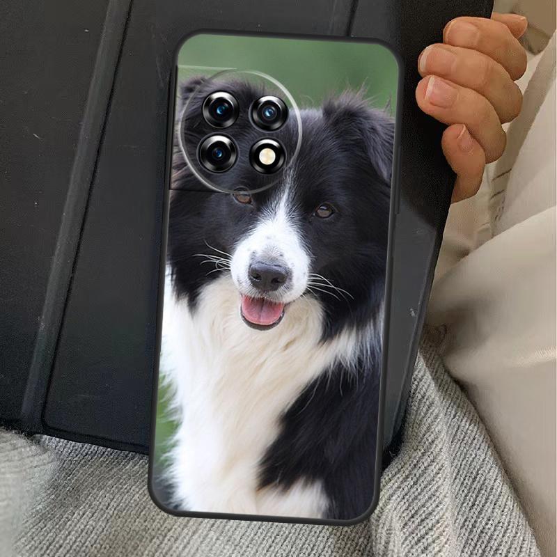 Border Collie Dog Case For OnePlus 15 13 12 11 13R 13T 10T 10R 12R OnePlus Nord 5 CE 2 3 4 Lite N20 N30 Cover