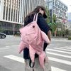 Sac à dos de voyage multifonction étanche forme requin extérieur Kawaii pour hommes femmes Style Techwear Hip Hop Drôle Sac d'école