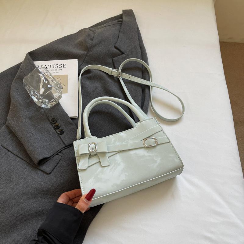 Small bag women's spring and summer new fashion messenger bag high-end portable small square bag