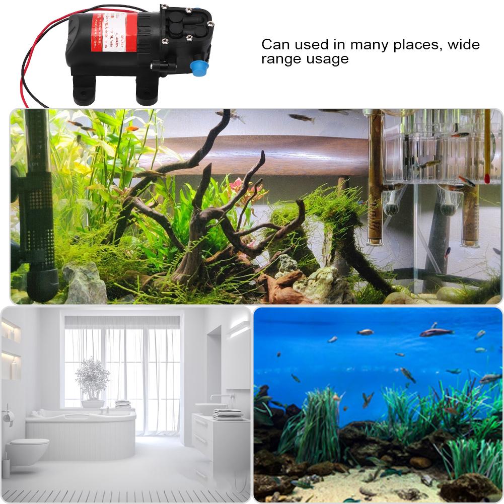 Plastic Aquarium Miniature DC Mini Water Diaphragm Pump Accessories for Fish Tanks Bathroom