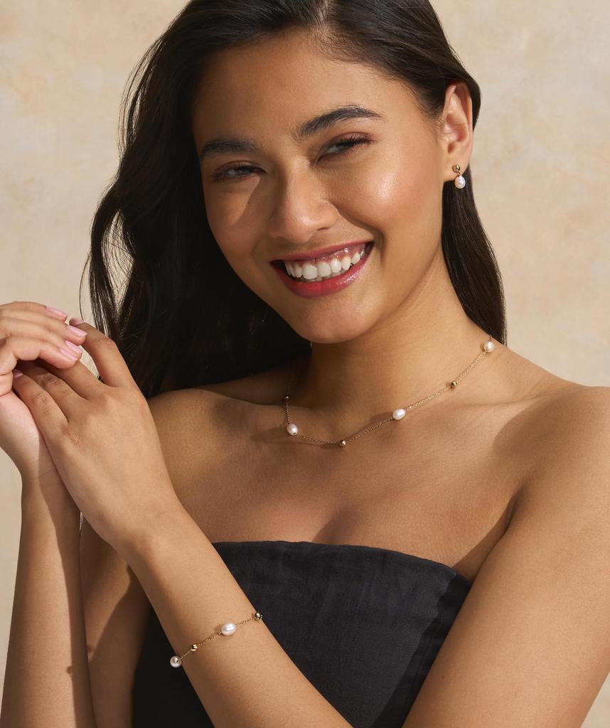 Olivia Burton Trend by the Sea Pearl Bead Gold Authentic 24100202 Bracelet, Imported, Women's,