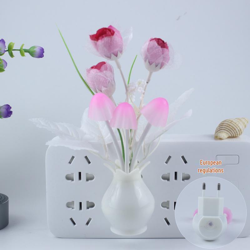 Multi-Color Changing Sensor Vase Night Light (EU/US Standard)