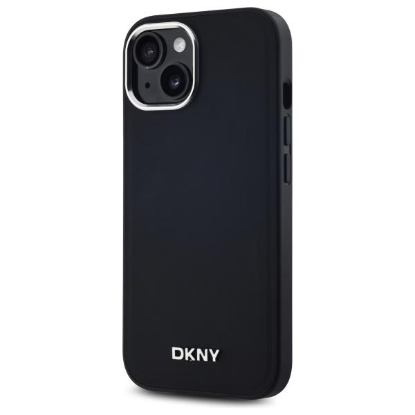 DKNY DKHMP14SPSCMCLK iPhone 14 6.1"black/black hardcase Plain Logo MagSafe