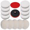 Set of 14 Pcs 180 Mm Polishing Pads