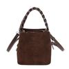 Premium retro bucket bag women's casual messenger bag mini handbag
