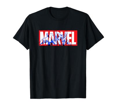 Marvel Logo Loki Comic Art T-Shirt