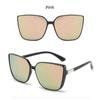 Plastic Square Oversized Women Sunglasses Brand Designer Vintage Retro Mirror Sun Glasses For Male Outdoor UV400 Protect Oculos