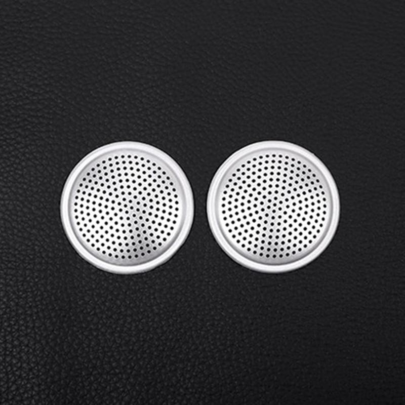 Auto-Lautsprecherabdeckung aus Aluminiumlegierung, passend für Land Rover Discovery 5 LR5 L462 2017–2018
