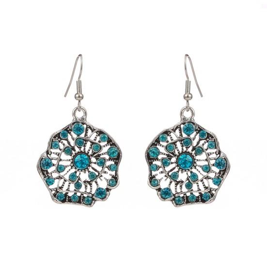 1Pair Dangle Earrings Anti-oxidation Anti-allergic Easily Apply Boho Dangle Drop Earrings for Girl