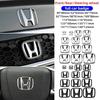 Honda Car Emblem Badge 1Pcs Fit for City Accord HRV VEZEL Odyssey - Hood Grill Rear Trunk Steering Wheel Logo Accessories