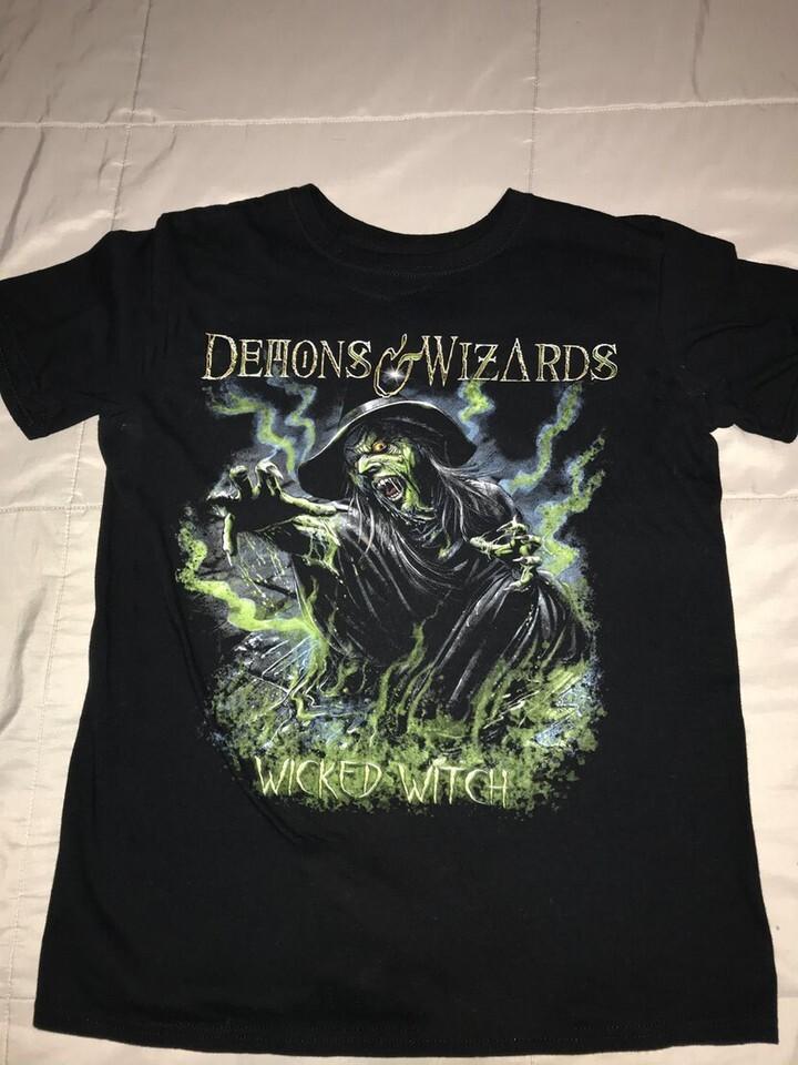 Demons amp Wizards Wicked Witch Black Tee Heavy Cotton Shirt UU1014 Unisex T-Shirt L