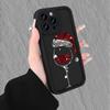 Christmas hat and wine glass printed phone case suitable for iPhone 17 16 15 14 13 12 11 Pro/Max/Plus anti drop and shockproof
