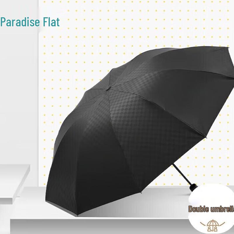 Paradise 10-Rib Extra-Large All-Weather Folding Umbrella