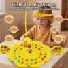 Kleine Biene Brettspiel, 2-in-1 Angel- & Puzzlespiel, Interaktives Lernspielzeug für Kinder