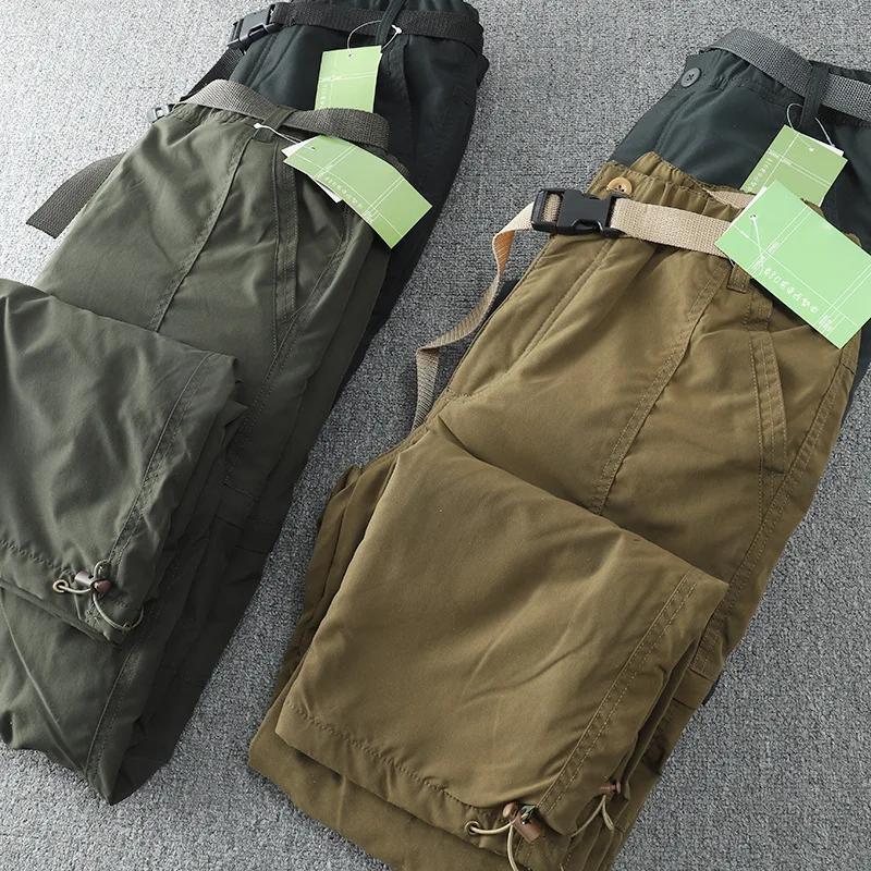 Erkek Outdoor Su Geçirmez İnce Saldırı Pantolonu, Rüzgar Geçirmez Çok Cepli İş Pantolonu, Spor Yürüyüş Hızlı Kuruyan Pantolon