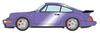 Make Up VISION Scale Porsche 911 Turbo 1993 Lavender Blue Metallic Finished Model VM158I 1/43 (964) 3.6