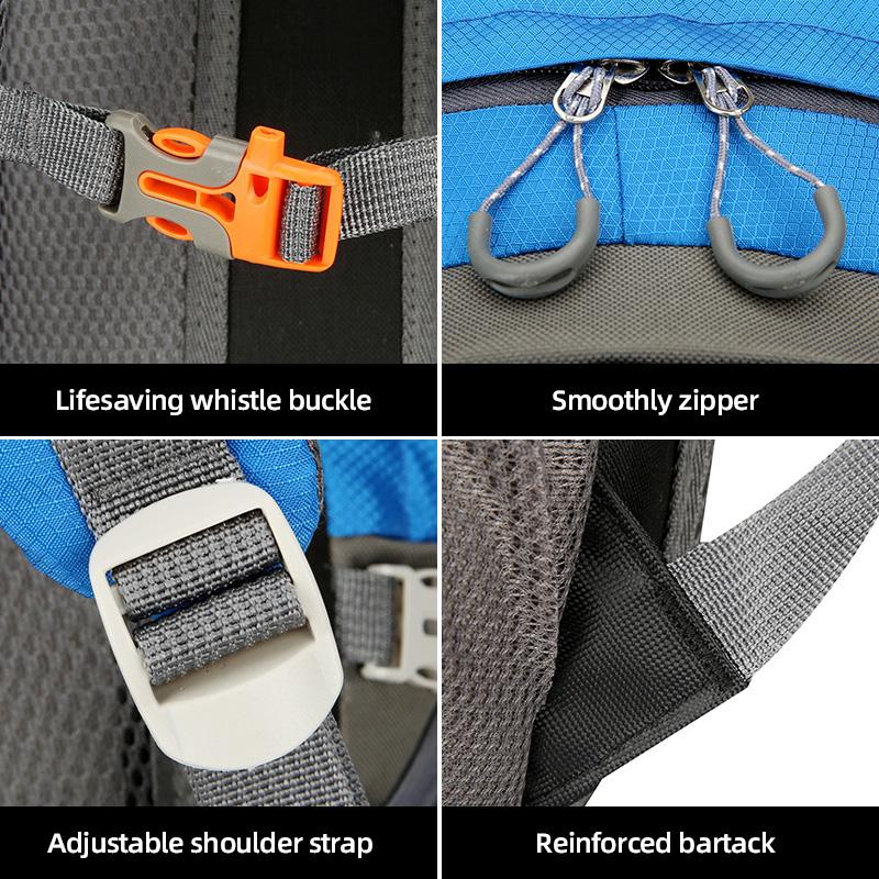 2025 Nowa Duża Pojemność Outdoorowa Rekreacyjna Sportowa Podróżna Torba Wielofunkcyjny Wodoodporny i Odporny na Zużycie Plecak do Przechowywania