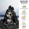 1pc. Cute Cartoon Skeleton Blanket, Perfect for Home Decor, Seasonal Use, and Gift Ideas | Cozy & Stylish Halloween Theme Blanket | Ideal Fo