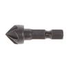 Point Remove Burr Tools Chamfer Bit Cutter 1/4" Hex Shank Countersink Drill Deburring Drilling