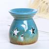 Beautifully Craft Ceramic Incenses Holder Featurings Star And Moon Essential Oil Burners Perfect For Meditations