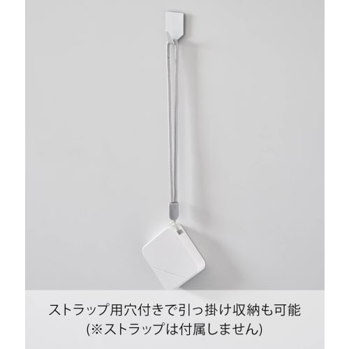 Yamazaki Magnetic Ceramic Cardboard Cutter, White, W4.7 x D1.2 x H4.7cm, Tower, Fits Entrance Doors, 1351