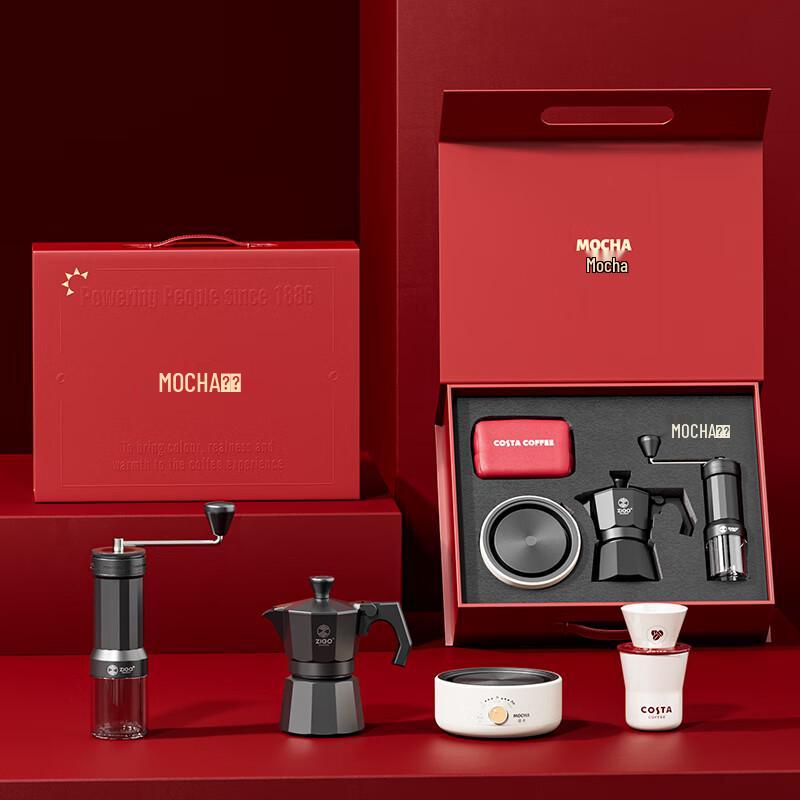 COSTA Ceramic Coffee Brewing & Grinding Set