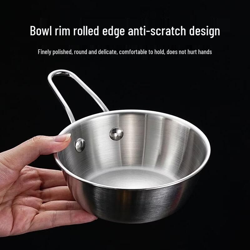 Korean Style 316 Stainless Steel Rice Wine Bowl