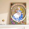 5D Diy Diamond Painting Lovely Alice Full Drill Rhinestones Mosaic Embroidery Handmade Products Home Decor Gift