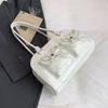 Bow Spice Girl Underarm Bag Women's  New Summer Tote Bag Shoulder Bowling Pillow Bag Commuter Bag