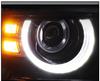 Land Rover Discovery 4 Defender-Style Headlight Assembly with LED Turn Signal & DRL (2010-2017 Models)