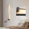 New Black Touch Switch Dimmable LED Wall Lamps  Bedroom Living Room Indoor Gold LED Wall Lights Fixture  Stairs Corridor Aisle