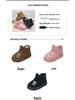 2025 Winter New Cotton Snow Boots: Thick, Warm, Anti-Slip for Kids