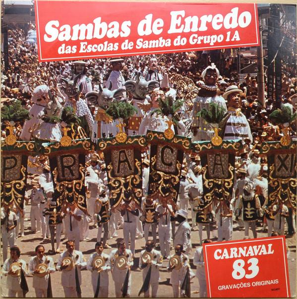 LP Record VARIOUS - Sambas De Enredo Das Escolas De Sam 5036017 TOP TAPE 1982 Brazil Latin Used