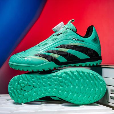 Neue Fußballschuhe mit niedrigem Schaft für Herren, Damen und Kinder, atmungsaktiv, professionell, für den tatsächlichen Wettkampf, mit langen Stollen, gebrochenen Stollen, Fußballschuhe