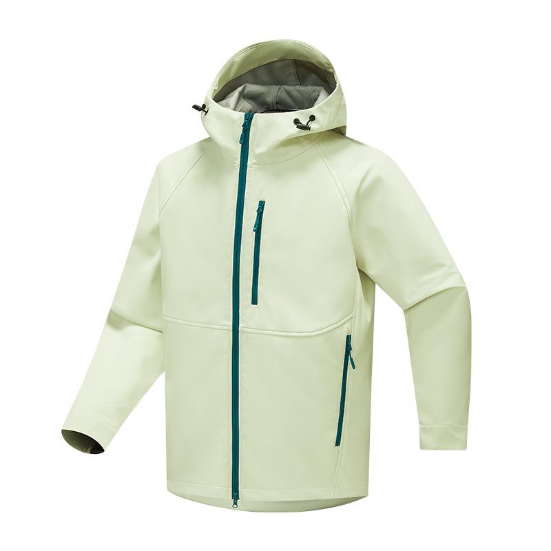 Outdoor Windproof and Water-repellent Jacket Women's Sports Casual Fashion Versatile Hooded Jacket
