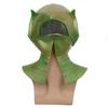 Grüne Kobold-Maske, Superhelden-Helm, Latex-Vollgesichtsmaske, Halloween, Cosplay, Party-Requisiten, Zubehör
