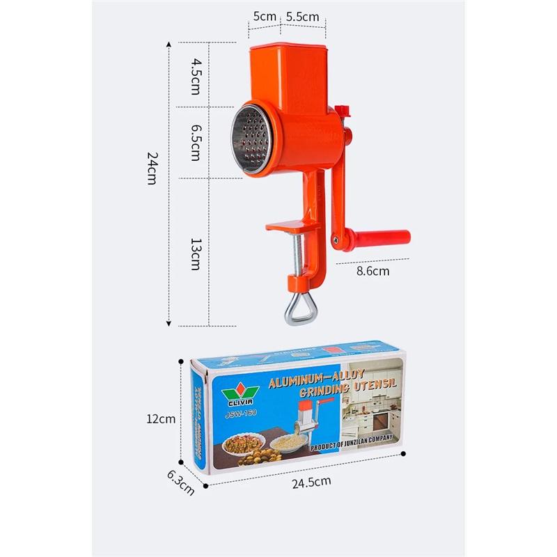 Manual Nut Grinder Multifunctional Kitchen Utensil Grinding Device Dry Fruit Crusher Peanut Butter Nut Sesame Walnut Chopper